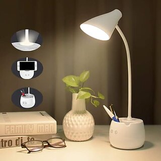 Mount Emporium Desk Lamp 3 Color Light Mode & Dual Led Light Touch LED Desk Lamp Rechargeable Study Lamp with Stationary and Phone Holder with USB Charging Dimmable Lamp with Eye Care Mount Emporium Desk Lamp 3 Color Light Mode & Dual Led Light Touch LED Desk Lamp Rechargeable Study Lamp with Stationary and Phone Holder with USB Charging Dimmable Lamp with Eye Care