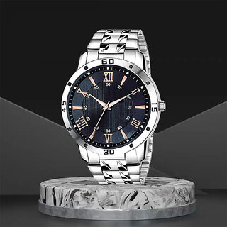 Luxury Stainless Steel Analog Watch - For Men New Stylish and Classic Wrist Watch for Men and Boys Luxury Stainless Steel Analog Watch - For Men New Stylish and Classic Wrist Watch for Men and Boys