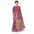 Amazify Women's Banarasi Silk Saree (Purple, 5-6mtrs)
