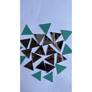 MIRROR GLASS WORLDWIDE Triangle Shape Mirrors of 21x24 mm170 Pieces100 gm for Crafts Perfect for lippan, Fabric, Man MIRROR GLASS WORLDWIDE Triangle Shape Mirrors of 21x24 mm170 Pieces100 gm for Crafts Perfect for lippan, Fabric, Man