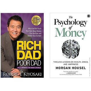                       Rich Dad Poor Dad The Psychology Of Money - Best Combo English Paperback                                              