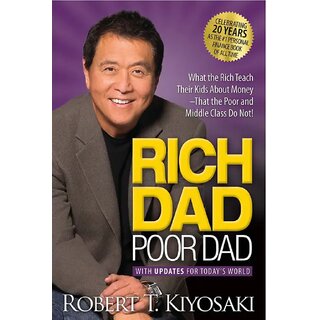                       Rich Dad Poor Dad by Robert t Kiyosaki English Paperback                                              
