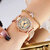 ULTRON 2024-Wom-Crystal Analog Watch  - For Women New-Wom-Anlg-Rose Gold