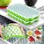 Ice Cube Tray Ice Moulding Tray For Home Use Green Pack Of 2 Silicone BPA Free Non Sticky
