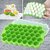 Ice Cube Tray Ice Moulding Tray For Home Use Green Pack Of 2 Silicone BPA Free Non Sticky