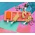 Icecream popsicle Moulding Tray for Home Use popsicle candy Moulding tray unique design with plastic stick multicolour s