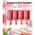 Ice Cream Popsicle plastic Mould 4-Cavity Chocolate Cake Fondant Moulds, Home DIY Popsicle Tools, BPA Free, Reusable