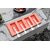 Ice Cream Popsicle plastic Mould 4-Cavity Chocolate Cake Fondant Moulds, Home DIY Popsicle Tools, BPA Free, Reusable