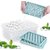 Bubble Round ice moulding Tray multiple cavity plastic BPA free suitable for home and bar use non stick multicolour