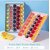Bubble Round ice moulding Tray multiple cavity plastic BPA free suitable for home and bar use non stick multicolour