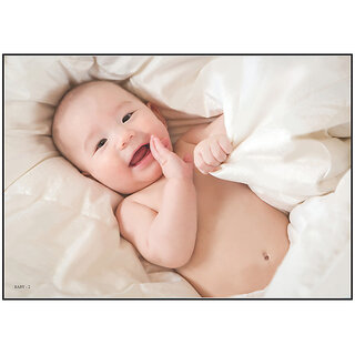 Smart Books Publishers Baby Poster - Cute Wall Decor for Pregnant Women | Non-Tearable 300 GSM Glossy Print | 13x19 Inch Perfect Size for Nursery or Bedroom