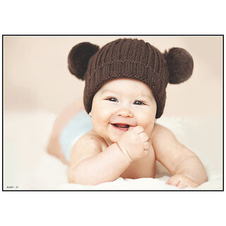                       Smart Books Publishers Baby Poster - Adorable 13x19 Inch Wall Art for Expecting Moms | 300 GSM Glossy & Water-Resistant Design | Perfect for Nursery Decor                                              