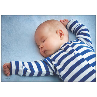                       Smart Books Publishers Baby Poster - Cute & Inspiring Wall Art for Expecting Moms (13x19 Inch, 300 GSM Glossy, Waterproof)                                              