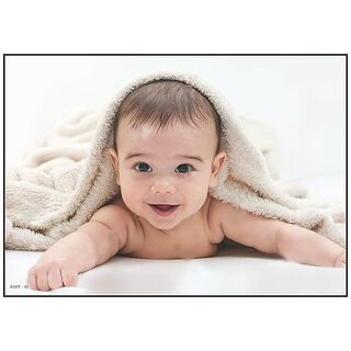                       Cute Baby Poster for Pregnant Women - Smart Books Publishers | 13x19 Inch | High-Quality 300 GSM Glossy Waterproof Print | Perfect Wall Dcor for Baby's Room                                              