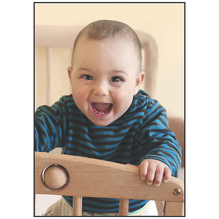 Smart Books Publishers Baby Poster - 13x19 Inch | High-Quality Glossy Print on Non-Tearable 300 GSM Paper | Perfect for Pregnant Women's Room Decor | Cute Baby Photos for Wall Smart Books Publishers Baby Poster - 13x19 Inch | High-Quality Glossy Print on Non-Tearable 300 GSM Paper | Perfect for Pregnant Women's Room Decor | Cute Baby Photos for Wall
