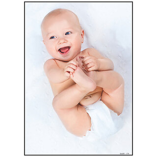 Smart Books Publishers Baby Poster - Cute & Cozy Wall Decor for Pregnant Women | 300 GSM Glossy, Waterproof & Laminated | 13x19 Inch High-Quality Print for Your Babys Room