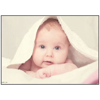                       Smart Books Publishers Baby Poster - Cute & Cozy Wall Decor for Pregnant Women | 300 GSM Glossy, Waterproof & Laminated | 13x19 Inch High-Quality Print for Your Babys Room                                              