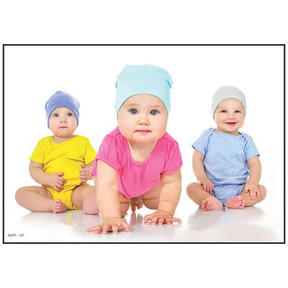 Smart Books Publishers Baby Poster - Cute & Colorful Wall Art for Pregnant Women | 13x19 Inch | High-Quality 300 GSM Glossy Non-Tearable Paper | Waterproof & Laminated | Perfect for Nursery or Bedroom Dcor Smart Books Publishers Baby Poster - Cute & Colorful Wall Art for Pregnant Women | 13x19 Inch | High-Quality 300 GSM Glossy Non-Tearable Paper | Waterproof & Laminated | Perfect for Nursery or Bedroom Dcor