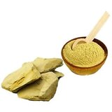 VK HANDICRAFT Natural Edible White Clay Chunks Food Grade Multani Mitt..