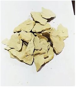 VK HANDICRAFT Natural Edible White Clay Chunks Food Grade Multani Mitti 100 Pure 450 gram