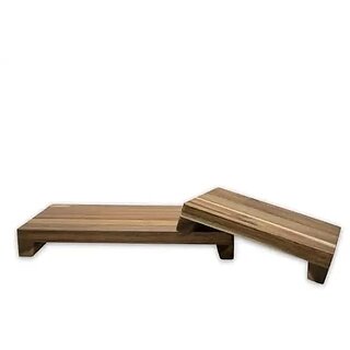                      Wooden Handcrafted Pooja Pata Manakatti Manai Palagai Mukkali Stool All Purpose Puja asaan Pooja Table Small Table Foot Stool Pujeya Asana 12X7X2 and 8x6x3 in 2nos Wooden                                              