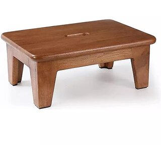                       stools are a Fantastic Choice for Adding Warmth Character and functionality to Any Space. Step Stool for Bed Wooden top Step Stool for Adults One Step Stool for Seniors Non-Slip                                              