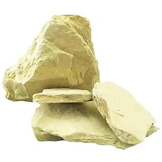 Natural Edible White Clay Chunks Food Grade Multani Mitti 100 Pure 250 gram