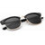 UV Protection Clubmaster Sunglasses (53)  (For Men & Women, Black)