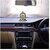 Om Vel With Double Side Peacock and Arch  Idol for Car Dashboard  Pooja Room and Office  With Stand  Lord Murugan for Decorative and Gift Item (Size 6cm)