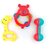 Multi Colored Baby Rattle Toys for Kids | Set of 3 Pcs | Sensory Development Infant Toys | Rattle Set for Babies | Colorful Teething Rattle for Babies | Grip & Coordination Baby Toy