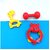 Multi Colored Baby Rattle Toys for Kids | Set of 3 Pcs | Sensory Development Infant Toys | Rattle Set for Babies | Colorful Teething Rattle for Babies | Grip & Coordination Baby Toy