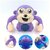 Dancing Monkey Toys for Kids & Babies Spinning Rolling Toy with Voice ControlMusical Light & Sound EffectsInteractive Sensor for Kids Monkey Toys for Gift/BabyPowerSource:Battery(Not Included)