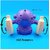 Dancing Monkey Toys for Kids & Babies Spinning Rolling Toy with Voice ControlMusical Light & Sound EffectsInteractive Sensor for Kids Monkey Toys for Gift/BabyPowerSource:Battery(Not Included)