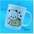 Lazy Taddy Design Print Ceramic Coffee Mug/Cup  White Ceramic Mug  Designer Printed White Mug Perfect for Coffee Tea Hot Drinks Mugs for Gift Valentine Day Gift for Boyfriend Girlfriend - 350 ML