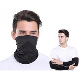 (Set of 2) Men and Women Dust & Sun Protection Face Mask with Arm Slee..