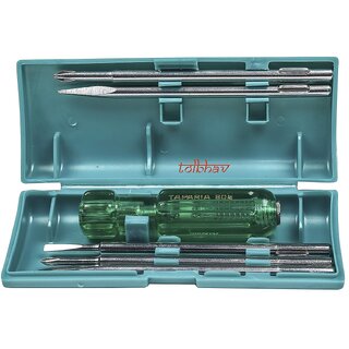 Combination Standard Screw Driver Set 802 with Neon Bulb Tester (Set of 5) Combination Standard Screw Driver Set 802 with Neon Bulb Tester (Set of 5)