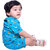 Kid Kupboard Cotton Baby Boys T-Shirt and Short Set, Light Blue, Half-Sleeves, 9-12 Months KIDS7468