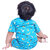 Kid Kupboard Cotton Baby Boys T-Shirt and Short Set, Light Blue, Half-Sleeves, 9-12 Months KIDS7468
