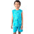Kid Kupboard Cotton Boys T-Shirt and Short Set, Light Blue, Sleeveless, 7-8 Years KIDS7476