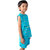 Kid Kupboard Cotton Boys T-Shirt and Short Set, Light Blue, Sleeveless, 7-8 Years KIDS7476