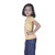 Kid Kupboard Cotton Girls T-Shirt, Bright Yellow, Half-Sleeves, 6-7 Years KIDS7514