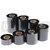 LABELKART   Wax Resin Ribbon 55mm x 300M  Black Thermal Transfer Ribbon for Barcode & Label Printers | 1 Inch Core | Smudge-Resistant | Compatible with Zebra, TSC, Godex, Argox & More