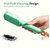 Gleva Self Cleaning Hair Brush Detangling Hairbrush Anti Static Massage Comb Retractable Rotary Lift Self-Cleaning Comb Hair Detangler One Pull Cleaning Hair Styling Tool for Men Women (Assorted)