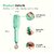 Gleva Self Cleaning Hair Brush Detangling Hairbrush Anti Static Massage Comb Retractable Rotary Lift Self-Cleaning Comb Hair Detangler One Pull Cleaning Hair Styling Tool for Men Women (Assorted)