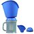 3 In 1 Steam Vaporizer Nose Steamer for Cold & Cough Nozzle Inhaler & Nose Vaporiser (Blue)