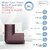 BabyPro BabyProofing Corner Guards (12mm Pack of 8) with Strong Adhesive Tape by Certified Professional Childproofer for Covering Sharp Edges & Corners of Bed Table & Furniture (Brown)