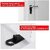Door Stopper for Home Fapiwen 3Pcs Non-Slip Door Wedges Baby Safety Wedge with Rubber Hook Door Stop Stoppers Block Wedge Doorstops for Home Office Warehouses Classrooms (Black)