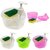Soap Dispenser with Sponge Holder 2-in-1 Kitchen Sink Organizer for Soap and Sponge Durable Leak-Proof Design Space-Saving for Home and Restaurant Use Easy to Use  Clean