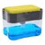 2 in 1 Liquid Soap Dispenser for Kitchen Sink Dishwash Liquid Dispenser Pump with Sponge Holder Kitchen Accessories Items  Free Sponge Included