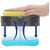 2 in 1 Liquid Soap Dispenser for Kitchen Sink Dishwash Liquid Dispenser Pump with Sponge Holder Kitchen Accessories Items  Free Sponge Included